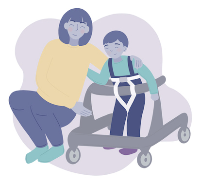 Caregiver With Disabled Child