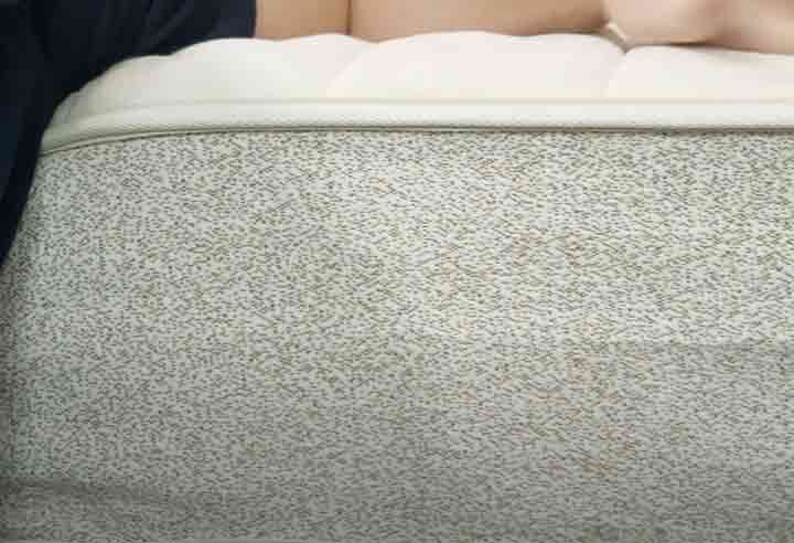 up close image of the Birch Natural mattress