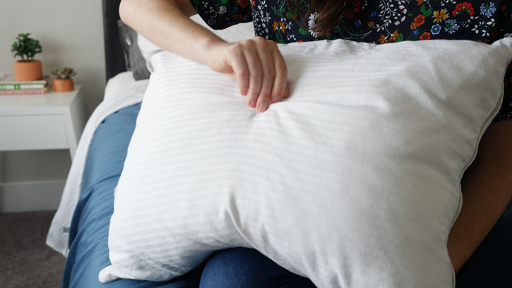 Enjoy Your Sparkling Clean Pillow
