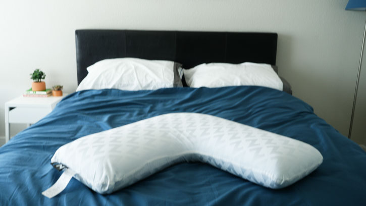 cooling memory foam body pillow