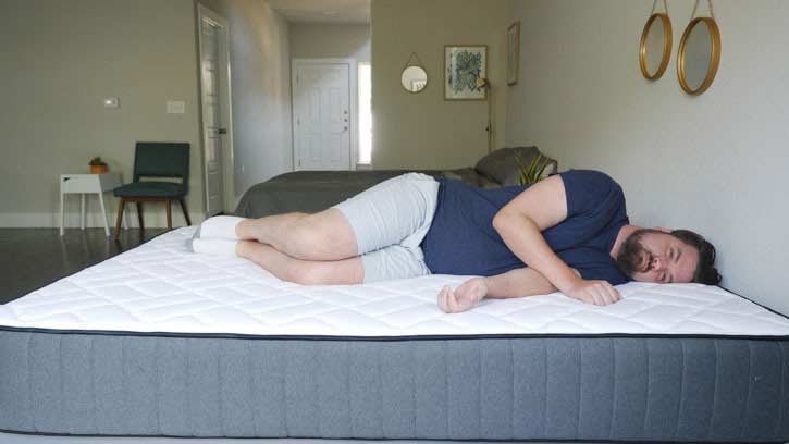 Titan Mattress - Side Sleeping