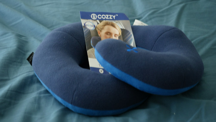 BCOZZY Travel Pillow made by a company called BCOZZY