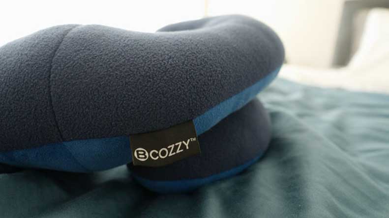 BCOZZY Travel Pillow Features A Polyester Cover