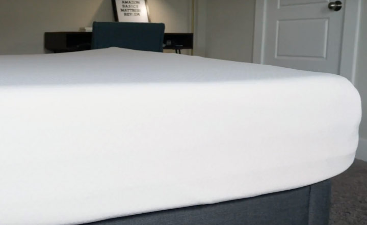 The Edge Of The AmazonBasics Mattress