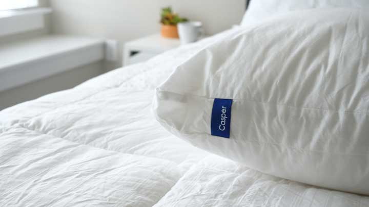 Caper has a pillow-in-a-pillow design