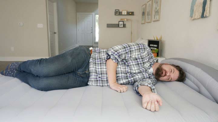 aerobed mattress 2024 red box