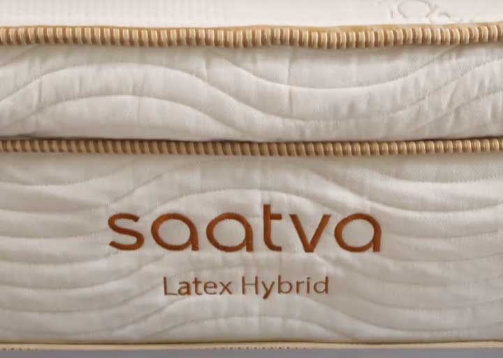 saatva latex hybrid feature image