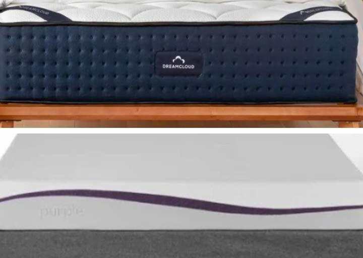 DreamCloud vs Purple Comparison (2024) Mattress Clarity
