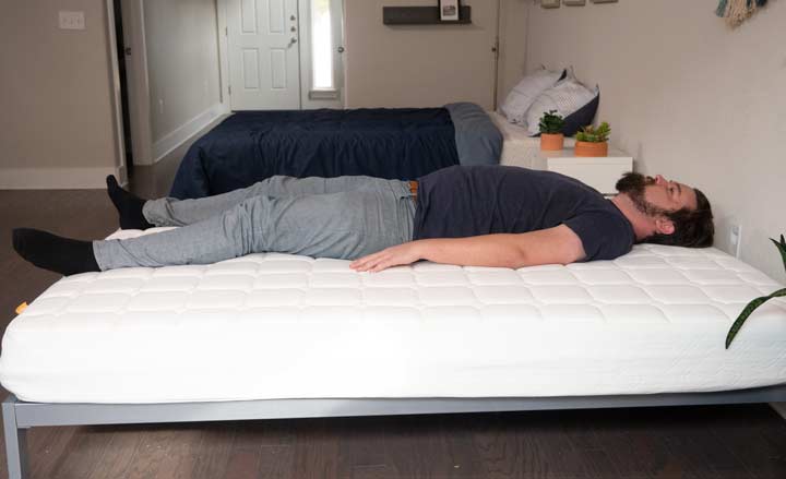 Simmons Foam - Back Sleeping