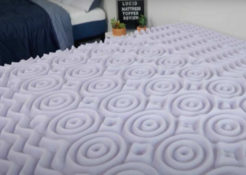 Lucid Lavender Memory Foam Mattress Topper