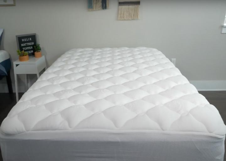 Plush mattress topper discount
