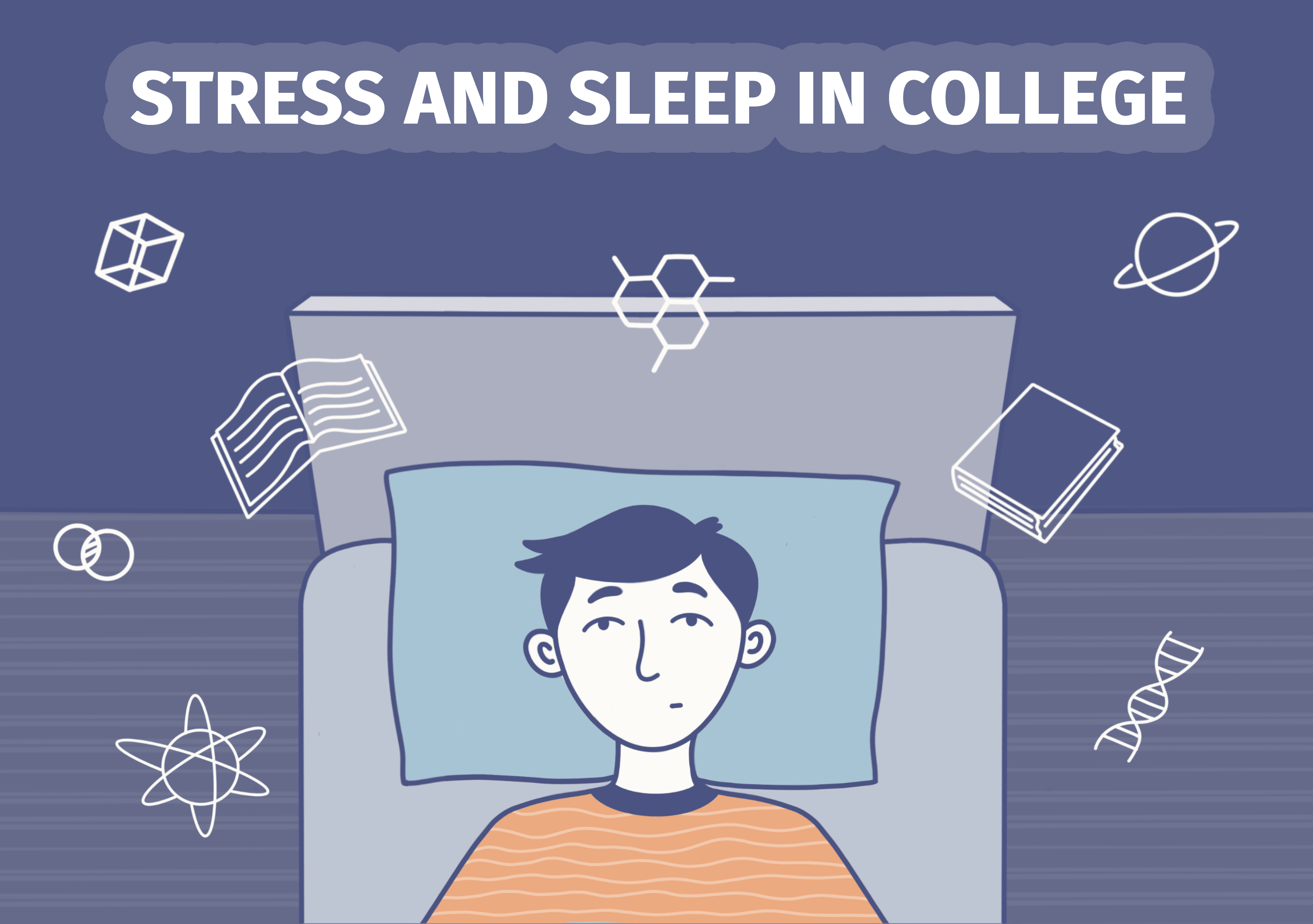 Sleep, Stress, College - featured