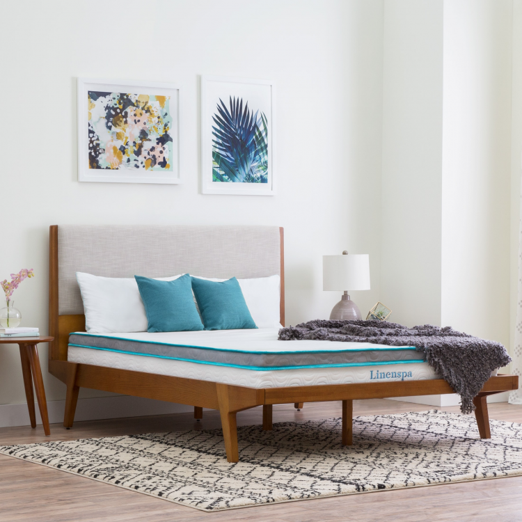 Linenspa Memory Foam Hybrid Mattress Review - Affordable Comfort? linenspa 8 memory foam hybrid
