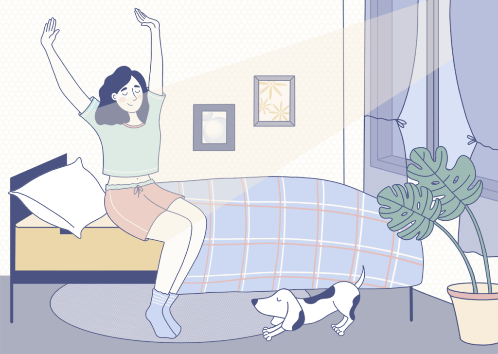 Welcome to Mattress Clarity Woman Waking Up In Bed