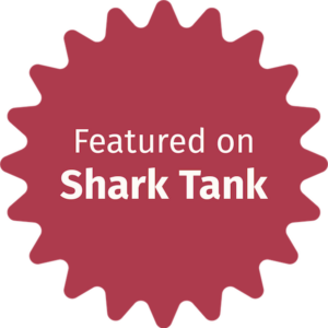 Featured on Shark Tank badge
