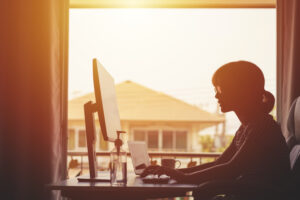 Lifestyle News Woman working from home office