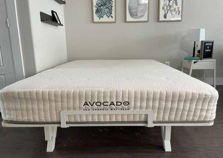 Organic Cotton Mattress Pad Protector by Avocado - Full