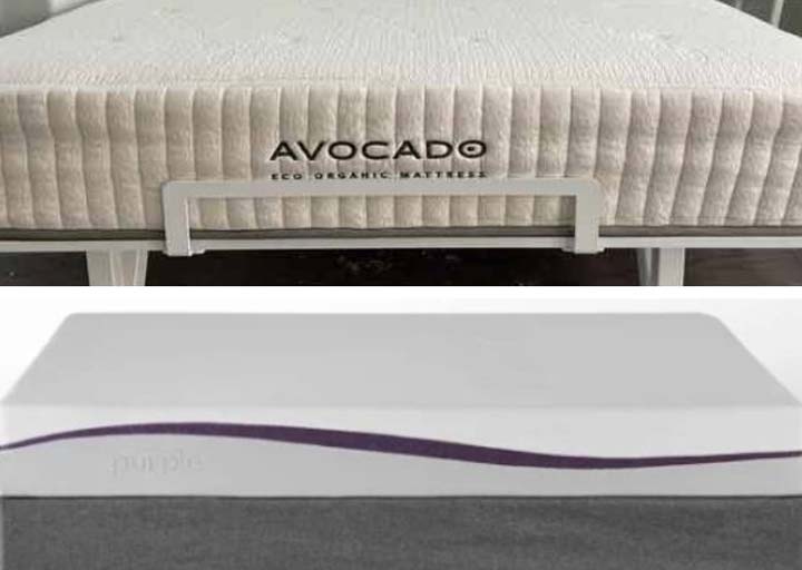 Avocado Eco Organic vs Purple Mattress Comparison 2024 Mattress Clarity