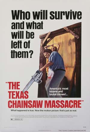 Original Texas Chainsaw Massacre Poster