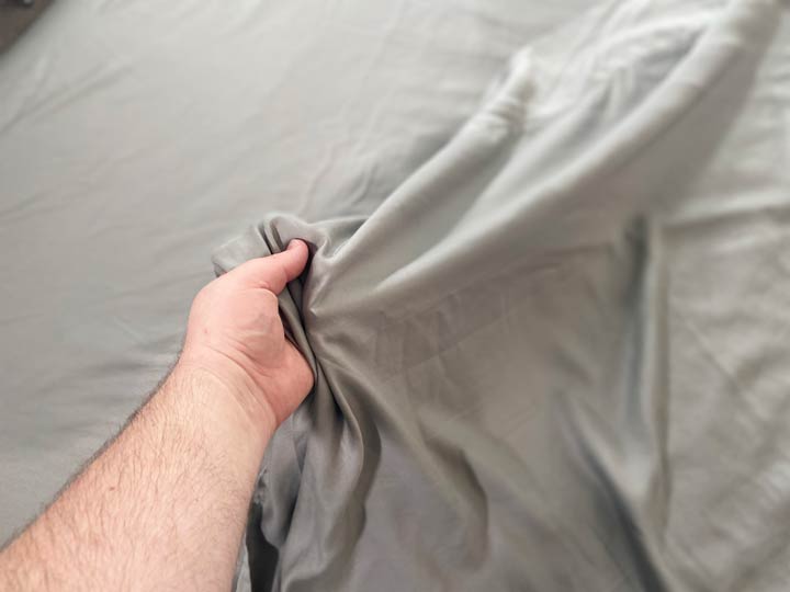 feeling soft tencel bed sheets