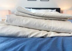 Bamboo Cotton Bed Sheets Sets Hybrid