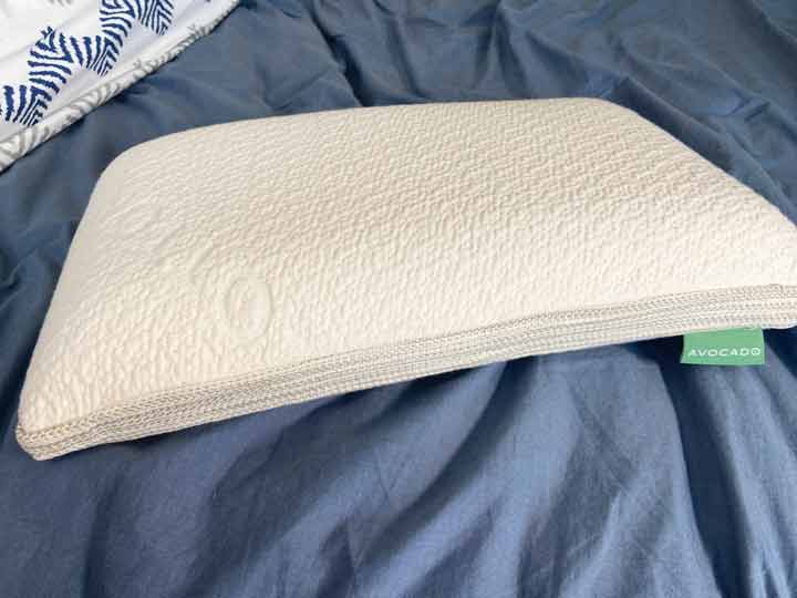 Avocado Mini Molded Latex Pillow