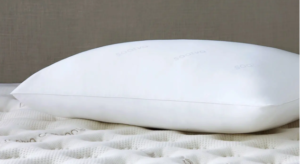 The Best Down Alternative Pillows of 2022! A screenshot of the Saatva down alternative pillow.