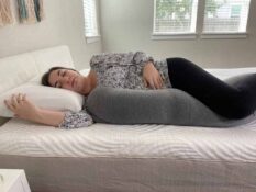 Sleep Like A Baby Bub: The Best Pregnancy Pillow for Women - Maternity Pillows for Sleeping, Wedge, Belly, Side Sleeper Support - Baby Pillow and