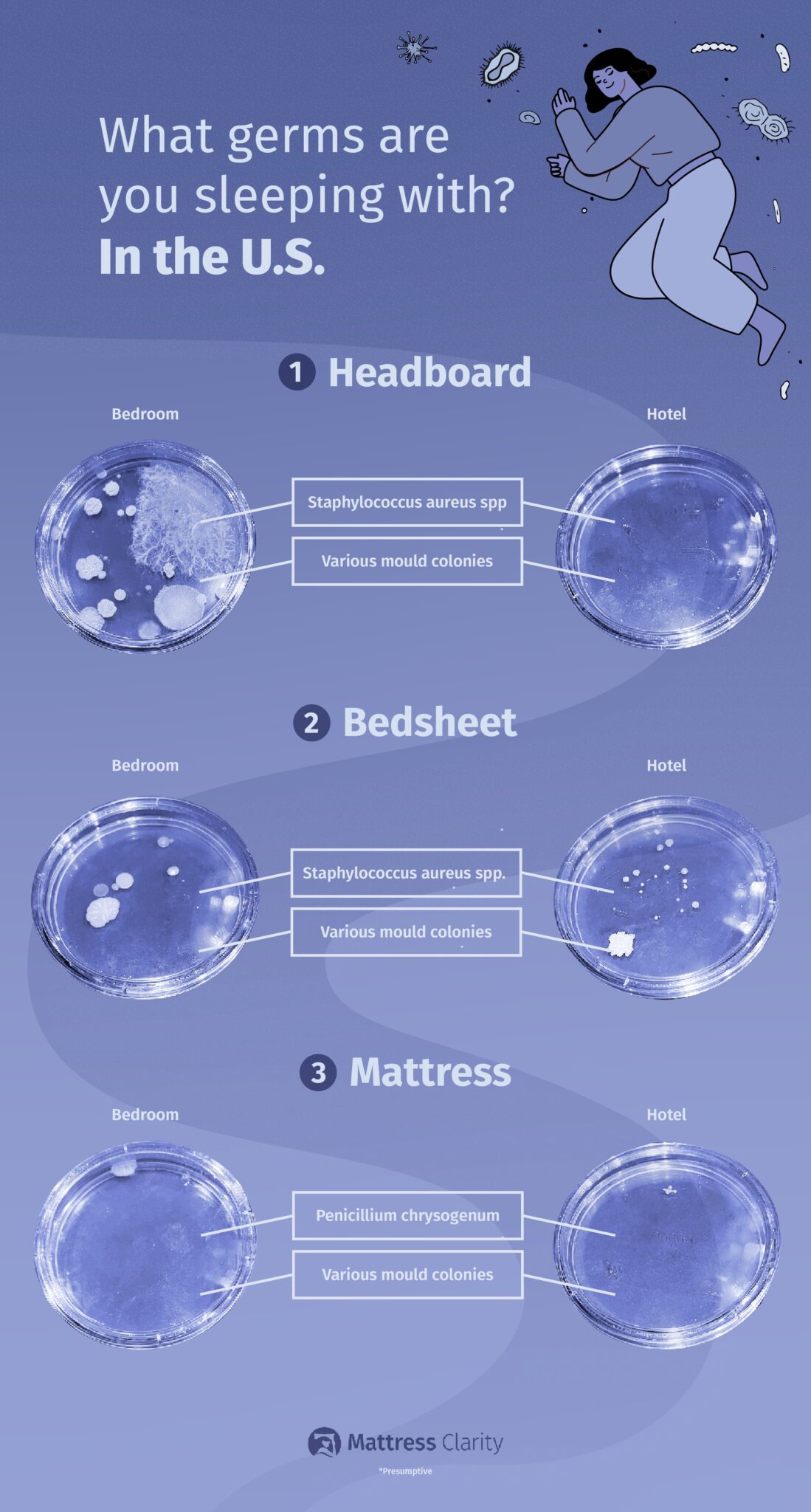 What Bacteria is in Your Bed? (2024) Mattress Clarity