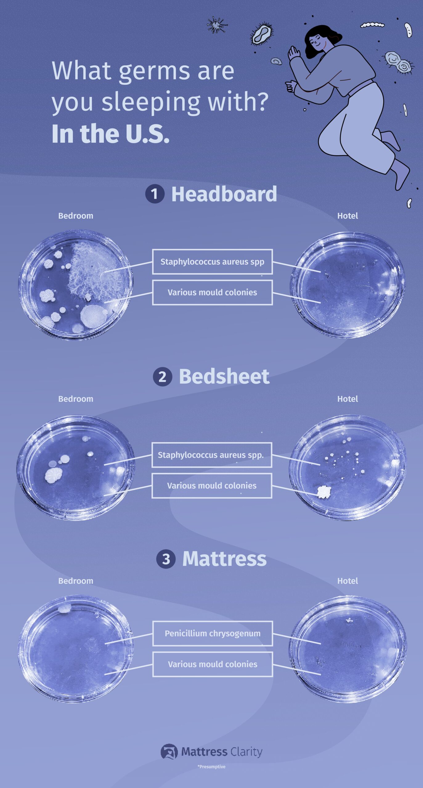 What Bacteria is in Your Bed? (2024) - Mattress Clarity