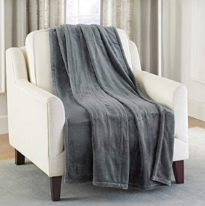 Brookstone Electric Heated Throw