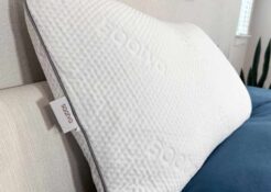 Bed Wedge Pillow with Memory Soft Foam Top by Cushy Form Support Pillow  Best for Sleeping Reading Rest or Elevation