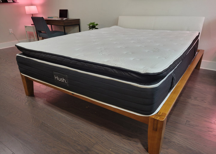 Hush Iced Mattress Protector - Twin/White