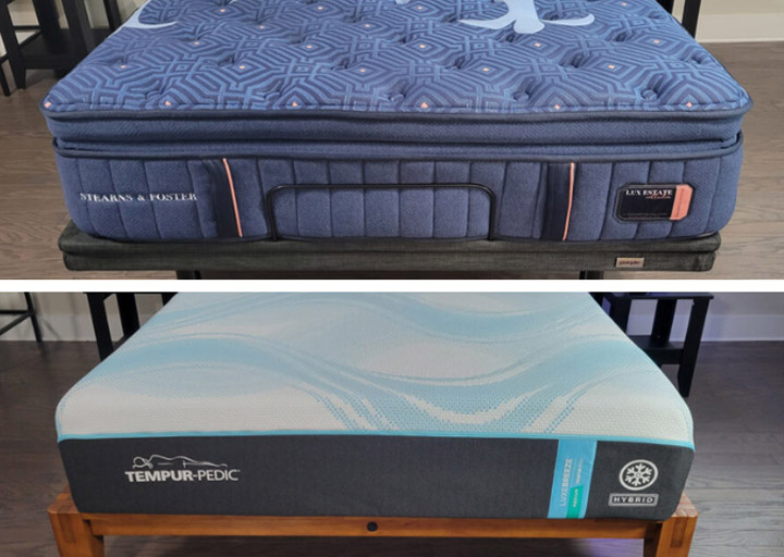 Stearns and foster tempur pedic store