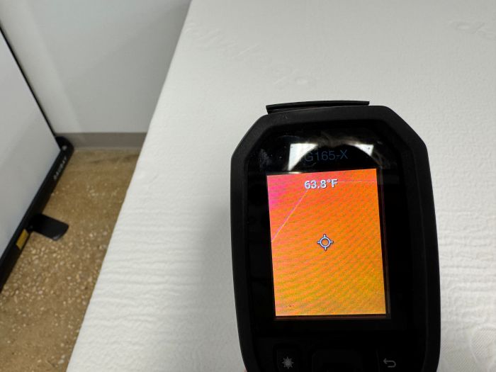 Polysleep Luna temperature reading