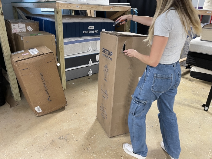 Unboxing a Boring Hybrid Mattress