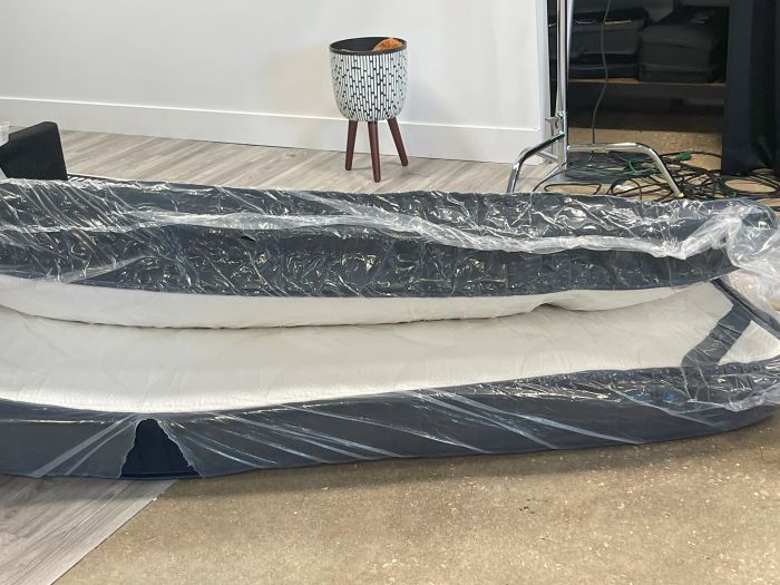 Unboxing the DreamCloud Memory Foam Mattress