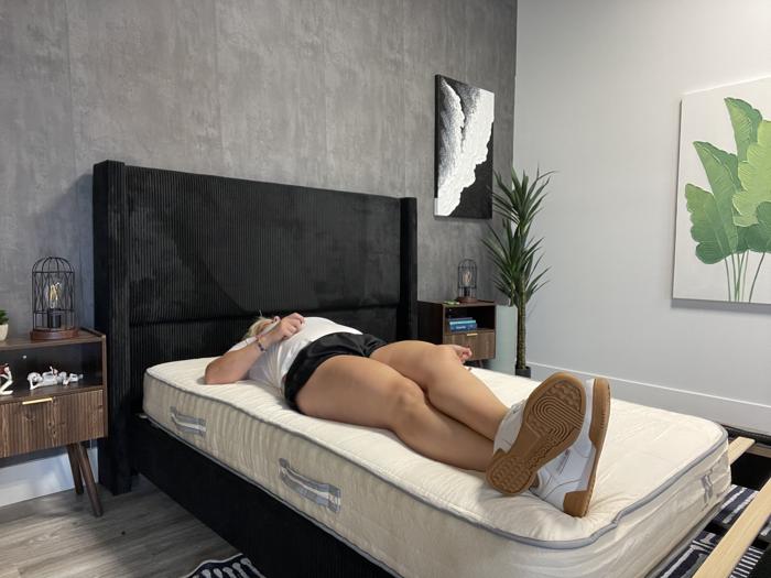 Back-sleeping on a Nolah Nurture Kids Mattress