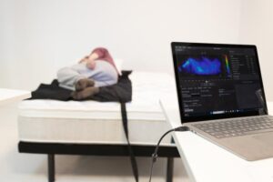 Generating pressure maps of the Leesa Sapira Chill Hybrid Mattress 2