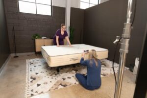 Ripple test on the Nolah Natural Mattress 1