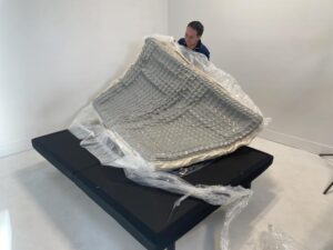 Unboxing the Nolah Natural Mattress 2