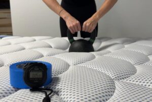 Response test on the DreamCloud Premier Hybrid