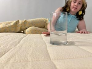 Ripple test on the Plushbeds Botanical Bliss Mattress