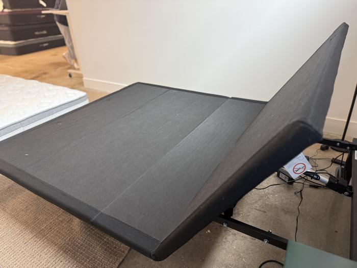 Looking at the motor on a Brooklyn Bedding Ascension Luxe Adjustable Base