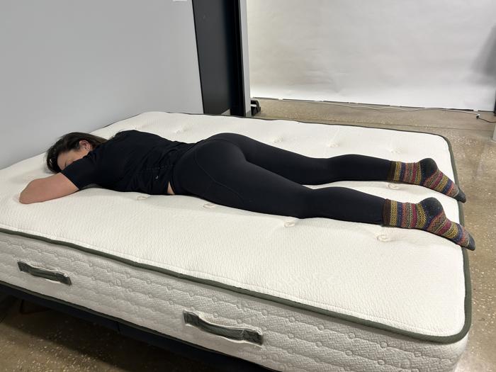 Switch test on the Avocado Green Mattress