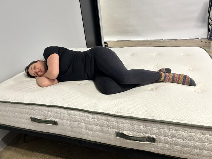 Switch test on the Avocado Green Mattress