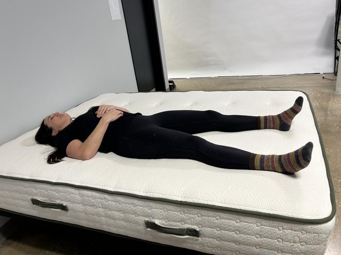 Switch test on the Avocado Green Mattress