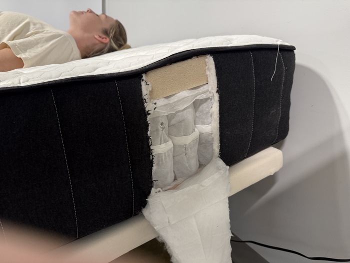 The interior layers of the Titan Plus Core mattress